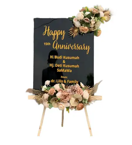 Papan Bunga Akrilik Galaherang